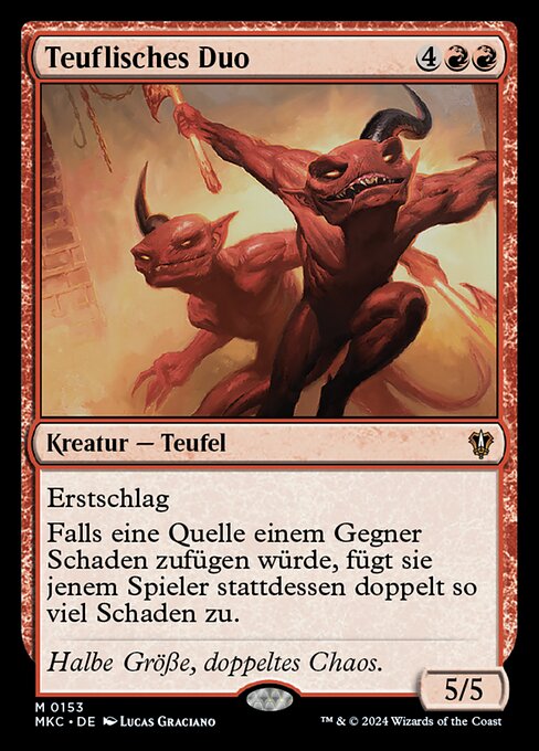 Teuflisches Duo