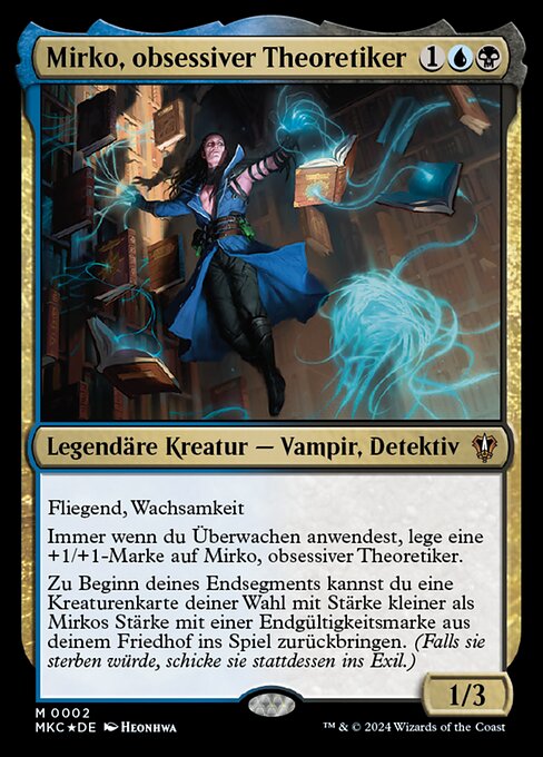 Mirko, Obsessive Theorist