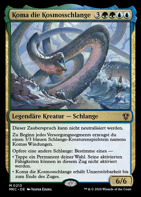 Koma, Cosmos Serpent