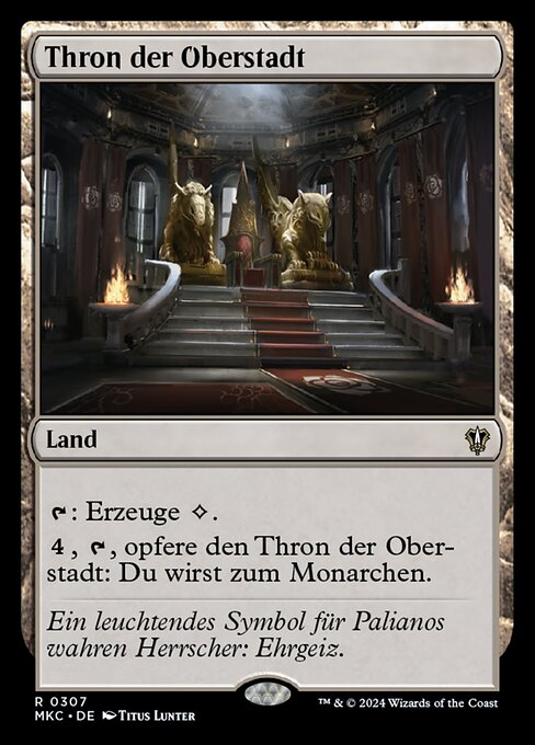 Thron der Oberstadt