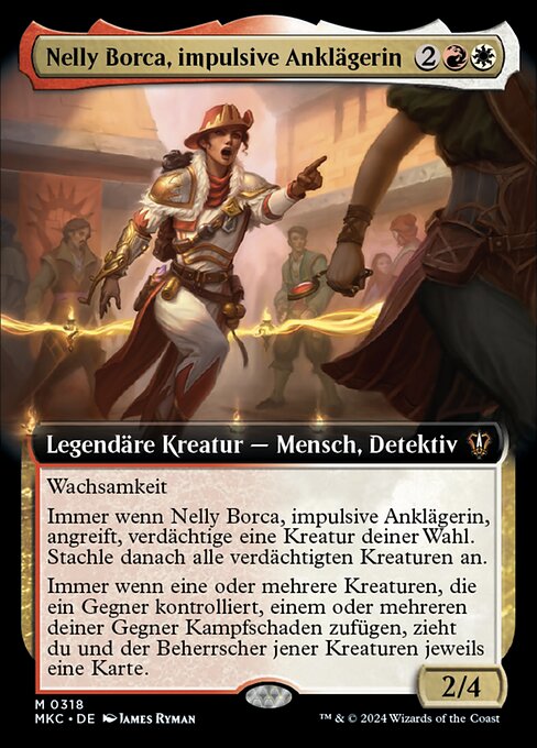 Nelly Borca, impulsive Anklägerin