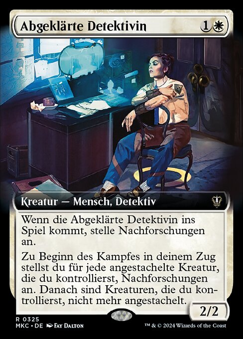 Abgeklärte Detektivin