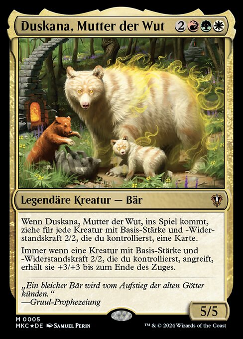 Duskana, Mutter der Wut