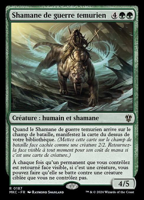 Temur War Shaman
