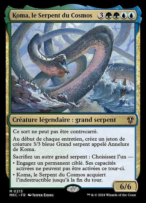 Koma, Cosmos Serpent