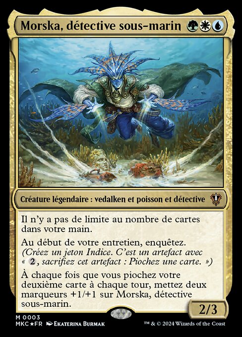 Morska, détective sous-marin