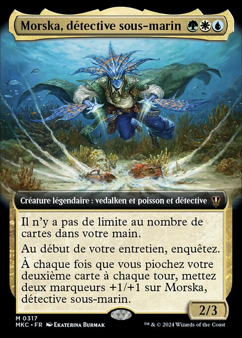 Morska, détective sous-marin