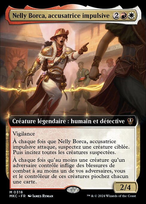 Nelly Borca, accusatrice impulsive