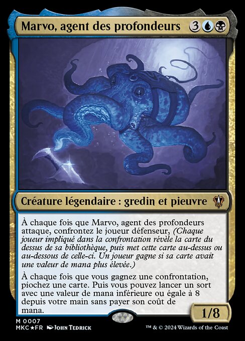 Marvo, agent des profondeurs