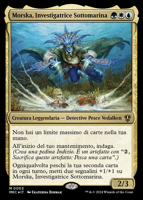 Morska, Investigatrice Sottomarina