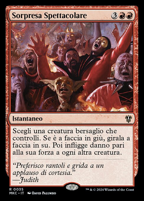 Showstopping Surprise