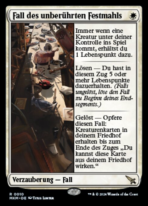 Case of the Uneaten Feast