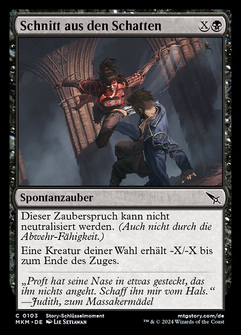 Slice from the Shadows