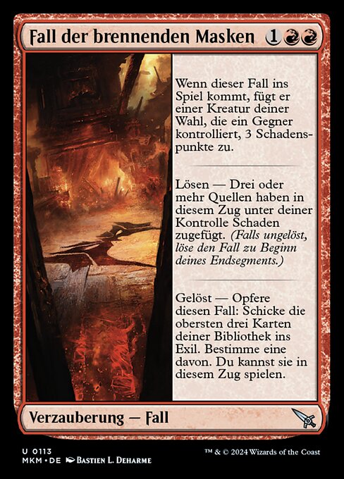 Case of the Burning Masks