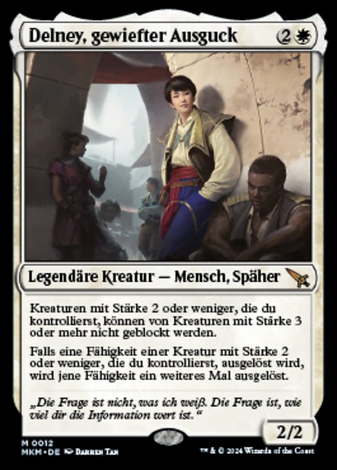 Delney, Streetwise Lookout