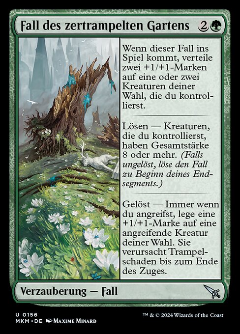 Case of the Trampled Garden