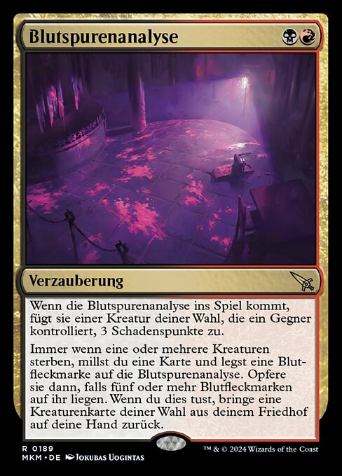 Blood Spatter Analysis