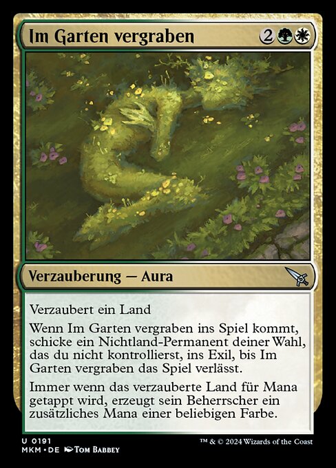 Buried in the Garden