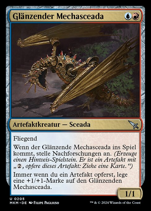 Glänzender Mechasceada