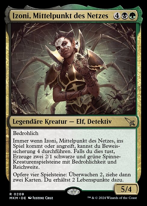 Izoni, Center of the Web