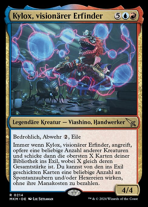 Kylox, Visionary Inventor