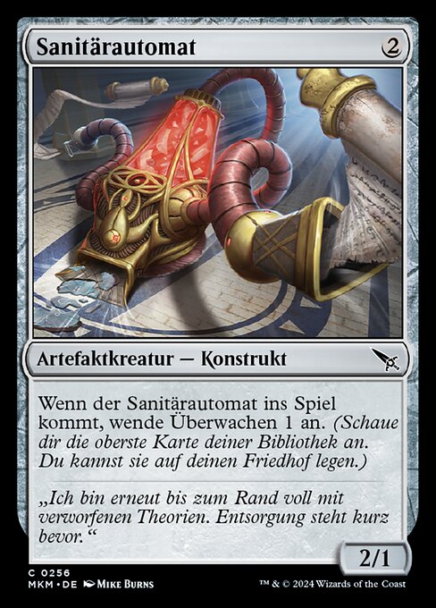 Sanitation Automaton