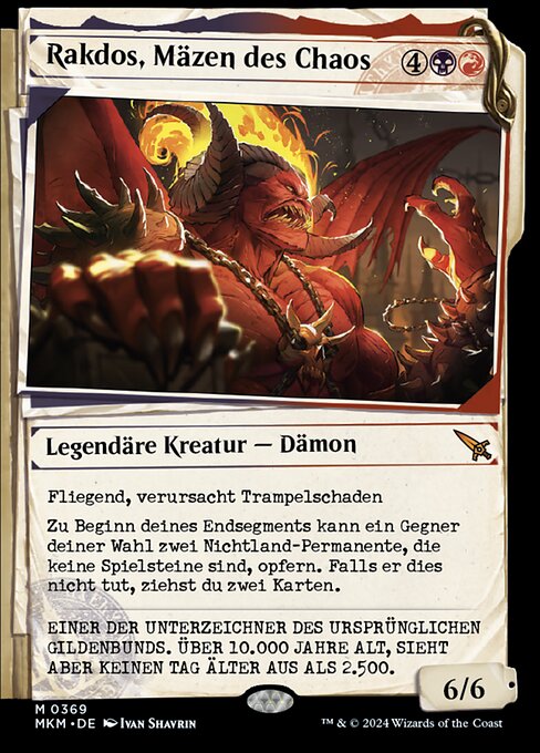 Rakdos, Patron of Chaos
