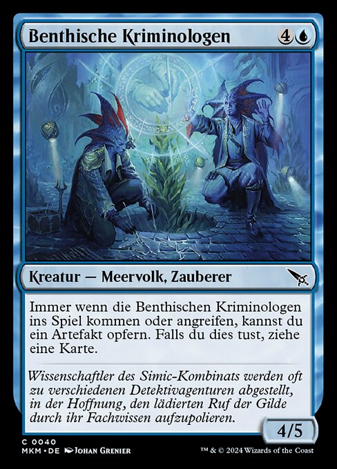 Benthic Criminologists