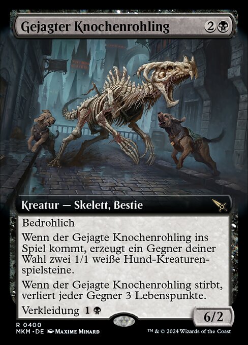 Gejagter Knochenrohling