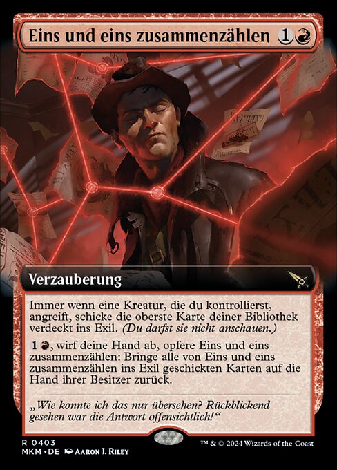 Eins und eins zusammenzählen