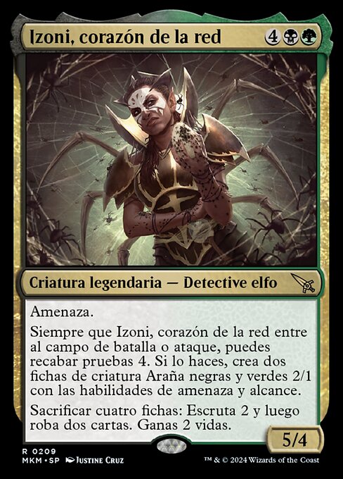 Izoni, Center of the Web