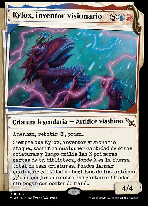 Kylox, Visionary Inventor