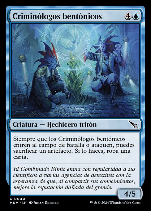 Benthic Criminologists