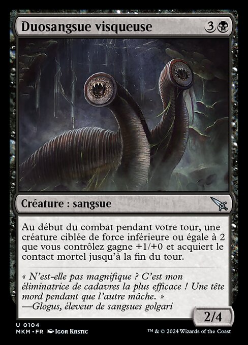 Duosangsue visqueuse