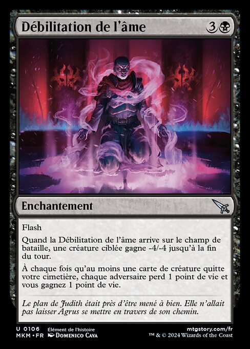 Débilitation de l'âme