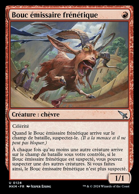 Bouc émissaire frénétique