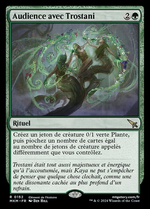 Audience avec Trostani