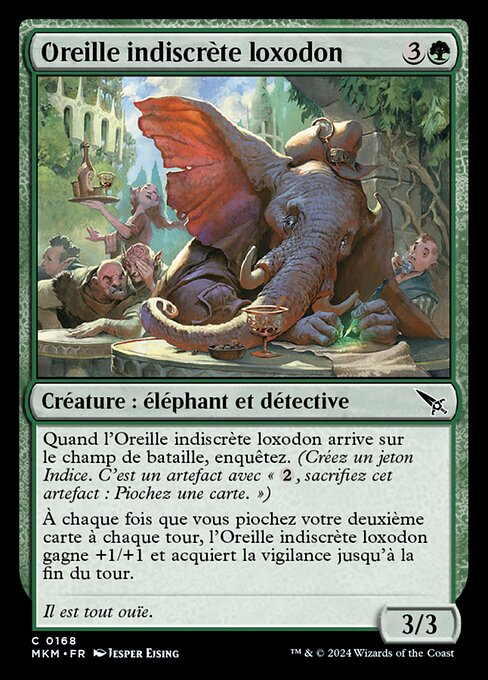 Oreille indiscrète loxodon