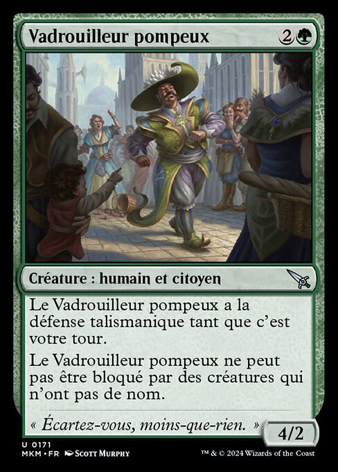 Vadrouilleur pompeux