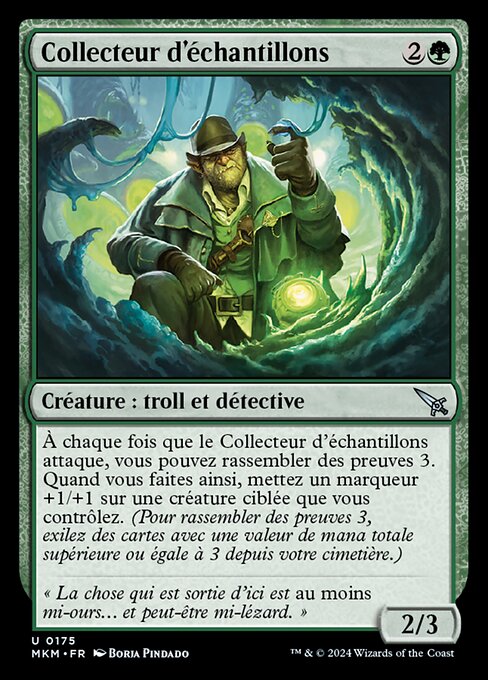 Collecteur d'échantillons