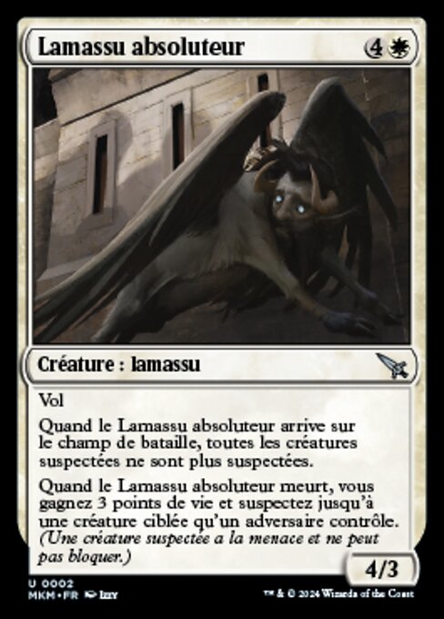 Lamassu absoluteur