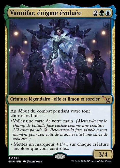 Vannifar, énigme évoluée