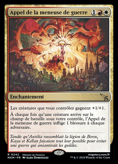 Appel de la meneuse de guerre