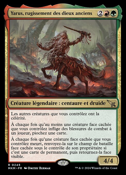 Yarus, rugissement des dieux anciens
