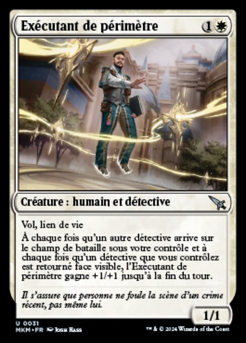 Exécutant de périmètre