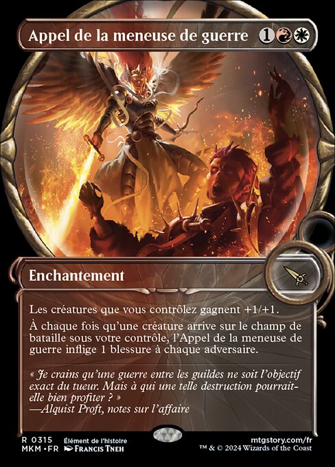 Appel de la meneuse de guerre