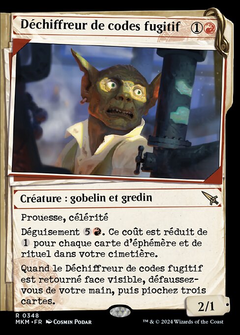 Déchiffreur de codes fugitif