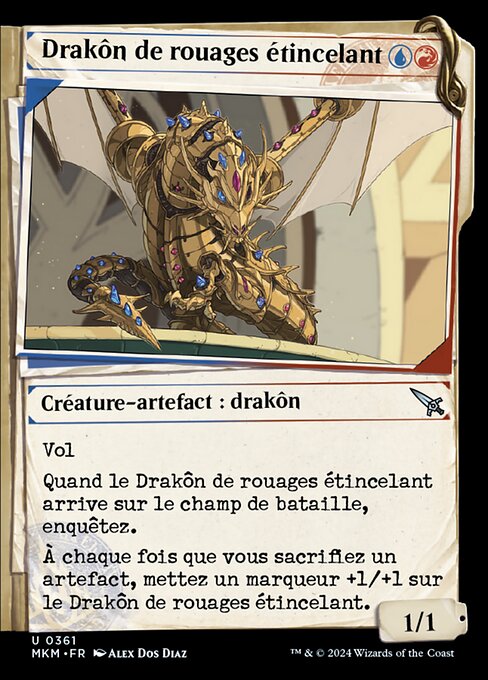 Drakôn de rouages étincelant