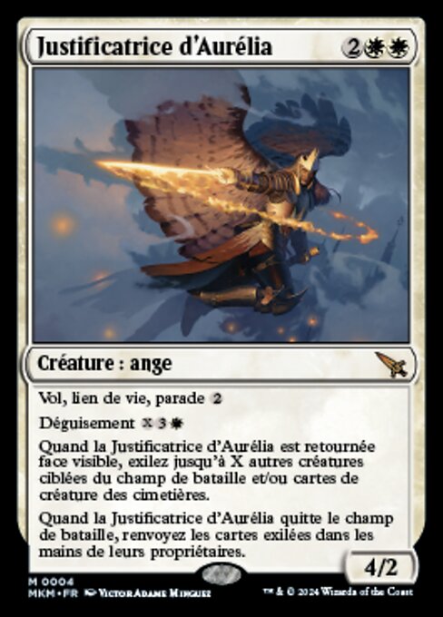 Justificatrice d'Aurélia