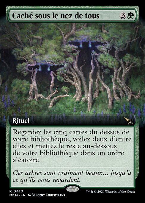 Caché sous le nez de tous